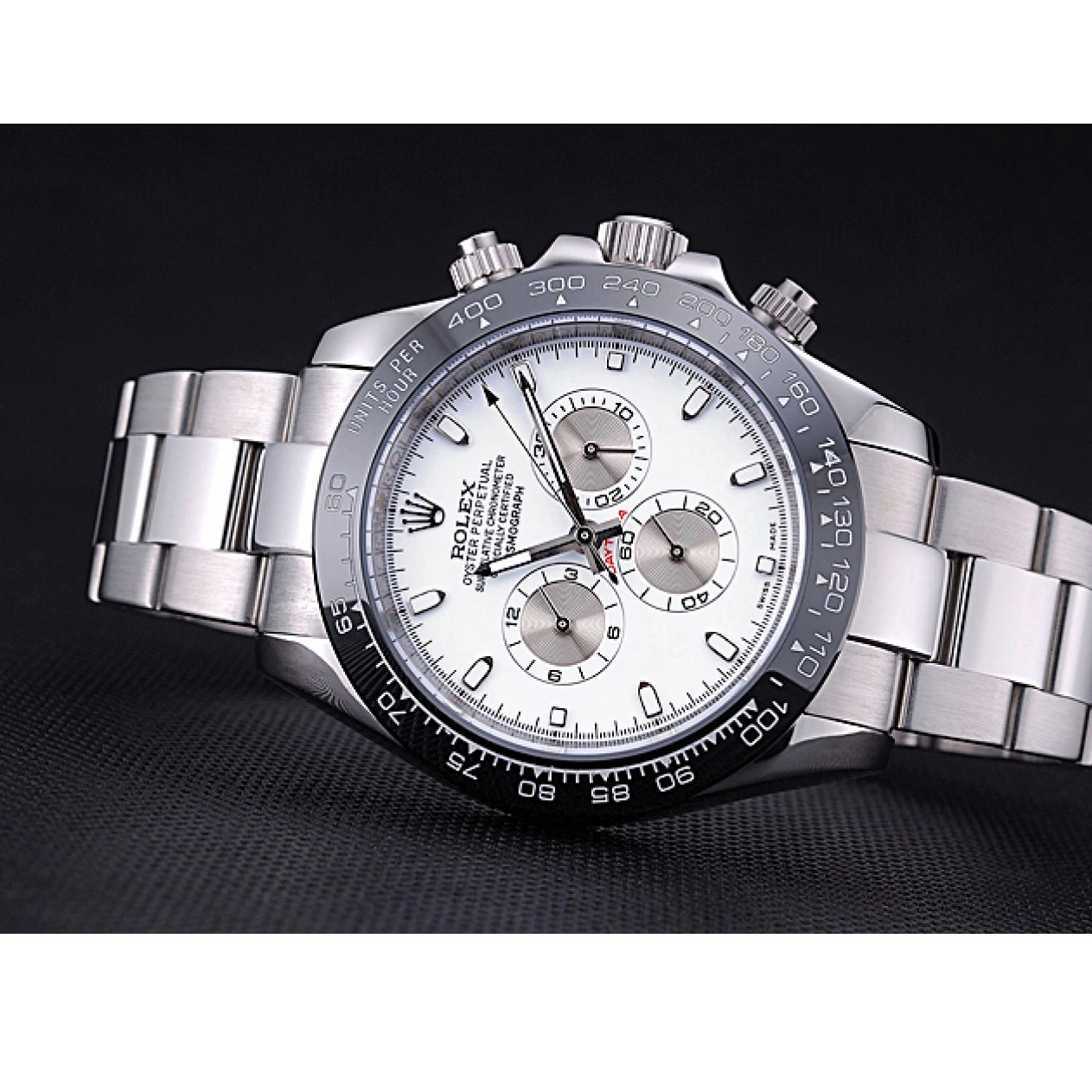 Good Copy Rolex Watches Steel Bracelet Daytona White Rolex Cosmograph Stainless Dial 622542 0719